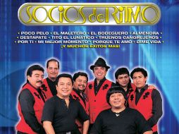 Los Socios del Ritmo, un grupo que se ha caracterizado por sus temas alegres y bailables. ARCHIVO /
