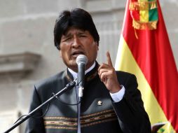 El presidente de Bolivia, Evo Morales, insistió en que los soldados fueron detenidos cumpliendo una misión. EFE /