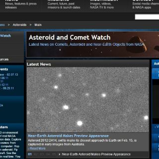 La NASA difunde primeras imágenes del asteroide que ''rozará'' la Tierra