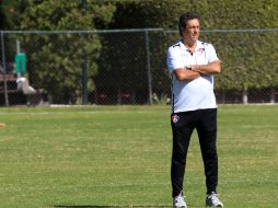 Tomás Boy analiza la mejor opción para formar el ataque que juege ante Monterrey el sábado. MEXSPORT /