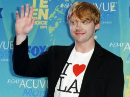 El actor británico Rupert Grint alista su incursión en las series de TV de EU.  /