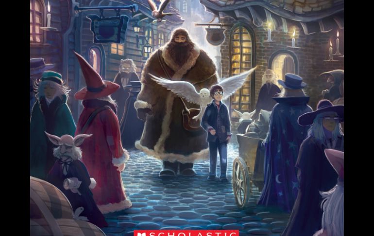 La nueva imagen es de una calle en tonos púrpura del ilustrador y novelista gráfico Kazu Kibuishi. AP /