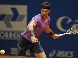 Rafael Nadal tuvo un buen cominzo sobre las canchas de arcilla de Sao Paulo. AFP /