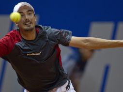 Alund vence a Volandri con parciales 7-5 y 7-6. EFE /