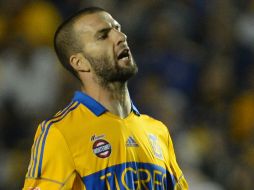 ''Tito'' villa es el referente en el ataque de los Tigres. MEXSPORT /