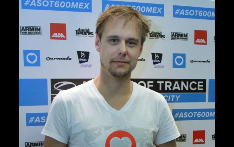 En entrevista, el dj holandés Armin Van Buuren afirmó no tener la clave del éxito. NTX /