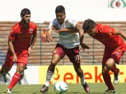 Acción del partido entre el Neza y Tecos en la Liga de Ascenso. MEXSPORT /