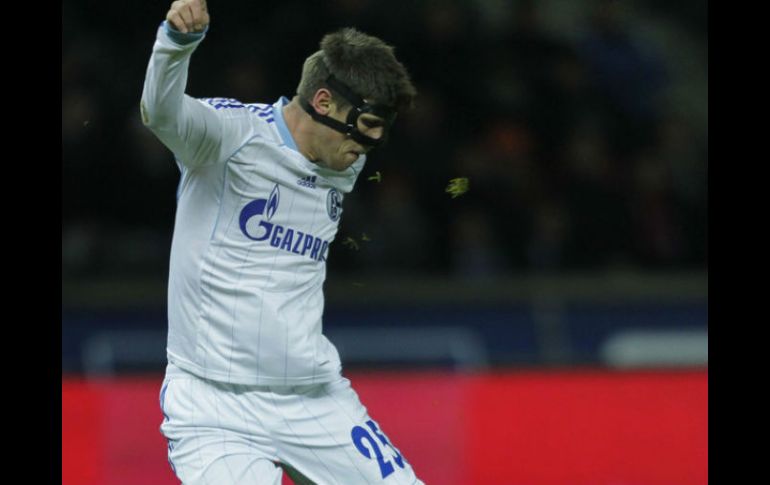 El delantero holandés Klaas-Jan Huntelaar recibió el alta médica. ARCHIVO /