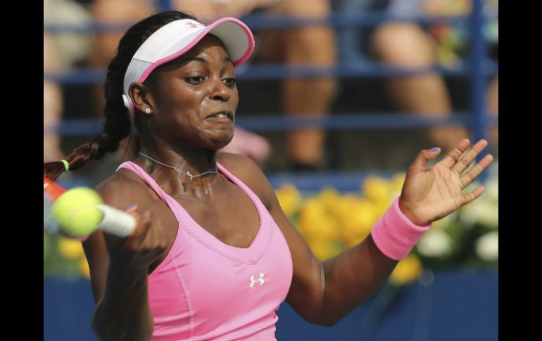 El día de hoy, Stephens estrena el lugar 16 en la WTA, pero es derrotada. EFE /