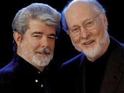 George Lucas y John Williams han colaborado en las seis películas de la saga. ARCHIVO /