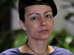 Tanja Nijmeijer, integrante de las FARC. EFE /