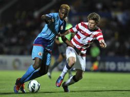 Haití debe ganar a Costa Rica en próximo encuentro, de lo contrario quedará eliminado. EFE /