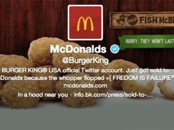 Su competencia, McDonald's, se solidarizó e inmediatamente declaró no tener nada que ver con el ciberataque. ESPECIAL /