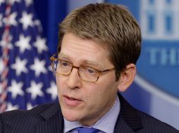 Jay Carney desestima la importancia de la filtración hecha en los medios sobre la reforma migratoria. AP /