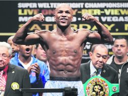 De vuelta a la acción. Floyd Mayweather Jr. no pelea desde que derrotó el 5 de mayo a Miguel Cotto. AP /