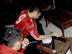 Otros tres futbolistas resultaron heridos por el atentado. EFE /