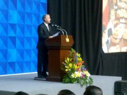 González Márquez estuvo acompañado por su gabinete y los alcaldes metropolitanos.  /