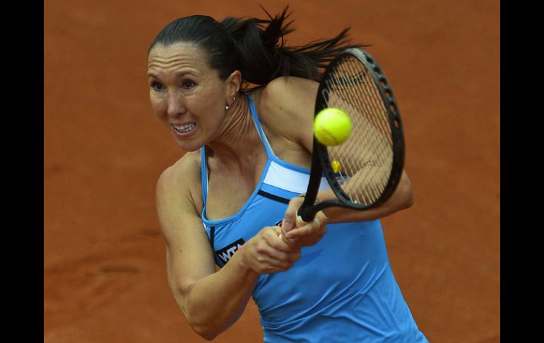 Jelena Jankovic busca el título en territorio colombiano. AFP /