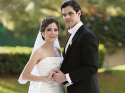 Los novios. María José Ramírez Romero y José Antonio Sánchez Gil.  /
