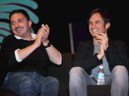 El director de ''No'', Pablo Larraín y su protagonista, Gael García Bernal. El filme chileno está nominado al Oscar. ARCHIVO /