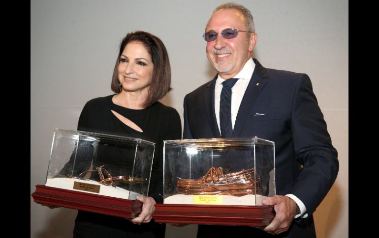 Gloria y Estefan son símbolo de la cultura latina en Estados Unidos. EFE /