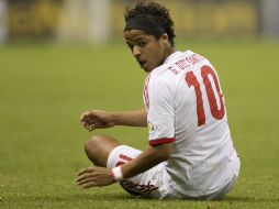 Foto de archivo de Giovani dos Santos, quien espera que su equipo, el Mallorca se salve en el futbol español. MEXSPORT /