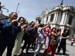 Salinas detalló que le propondrá a los hijos de Cordero escuchar la grabación en sus estudios. Joaquín fue homenajeado en Bellas Artes. NTX /