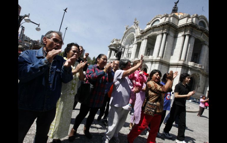 Salinas detalló que le propondrá a los hijos de Cordero escuchar la grabación en sus estudios. Joaquín fue homenajeado en Bellas Artes. NTX /