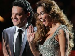Pedro Fernández y Ninel Conde fueron los conductores estelares del evento. EFE /
