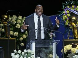 Johnson asegura que Buss fue un gran apoyo en su enfermedad.  /