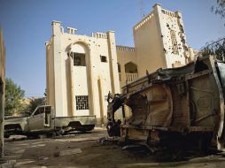 Las minas y explosivos son un gran riesgo para los civiles. EFE /