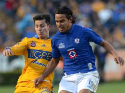 Tigres ha ganado cuatro de los últimos diez juegos disputados ante Cruz Azul. MEXSPORT /