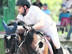 Patricio Pasquel se coronó en la prueba de 1.40 metros. EL INFORMADOR /