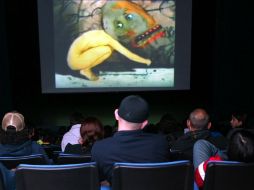 Durante 47 minutos los espectadores disfrutaron de siete cortometrajes. ARCHIVO /