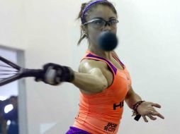 Paola estuvo a punto de perder su racha al no poder conseguir un vuelo a Kansas. MEXSPORT /