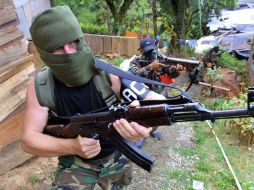 Miembros de las Autodefensas Unidas de Colombia (AUC). ARCHIVO /