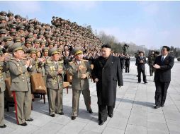 El líder norcoreano Kim Jong-Un, con el que se intentó negociar una moderación en su política exterior. AFP /