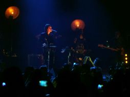 Larregui presentó en Guadalajara su primera producción sonora como solista, ''Solstis''.  /