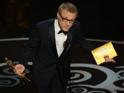 Waltz agradece el premio especialmente a Tarantino por atreverse con unos proyectos que otros no harían. AFP /