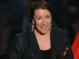 Jacqueline Durran obtiene el oscar luego de haber sido nominada en dos ocasiones anteriores. AFP /