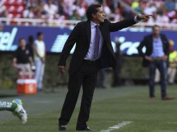 Benjamín Galindo poco a poco encuentra la fórmula para que Chivas sea protagonista del torneo. MEXSPORT /