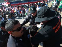 Más de 500 policías fueron desplazados para la seguridad.  /