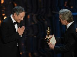 El taiwanés Ang Lee se alzó con el premio de mejor director. AFP /