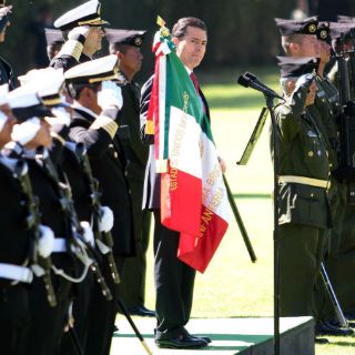 Conmemoran al lábaro patrio