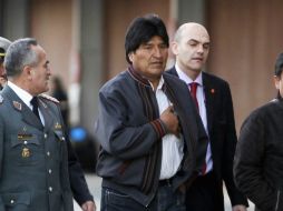 El mandatario boliviano, Evo Morales, declaró que los Gobiernos de Chile prefieren verlos ''geográficamente amputados''. EFE /