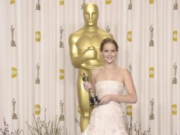 Lawrence ganó el Oscar por su trabajo como una joven bipolar en ''Silver lining playbook''. EFE /