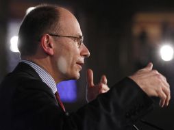 El secretario del Partido Democrático de Italia durante una conferencia de prensa tras conocer los resultados electorales. EFE /