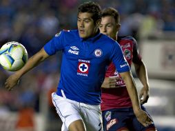 El jugador celeste espera mostrarse en el duelo de este miércoles contra los rojinegros. MEXSPORT /