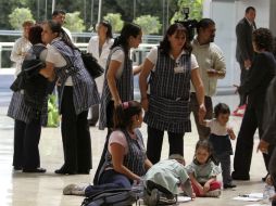120 niños y personal fueron desalojados del Cendi. NTX /