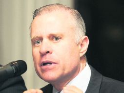 El títular de la Coparmex, Óscar Benavides,  manifiesta que es necesario una democracia sindical para eliminar los actos de ilícitos. EL INFORMADOR /